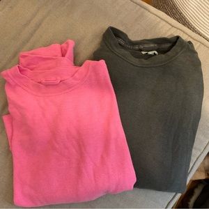 Bundle of 2 aerie light sweatshirt material